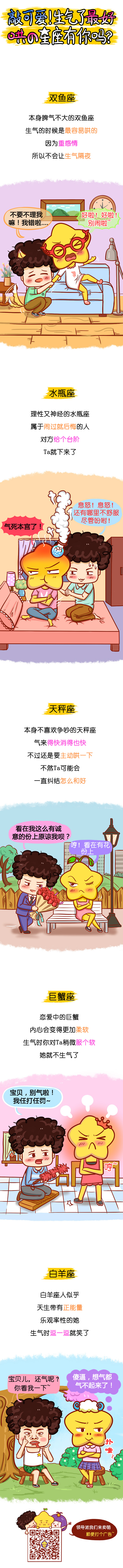 敲可愛！生氣了最好哄的星座有你嗎？