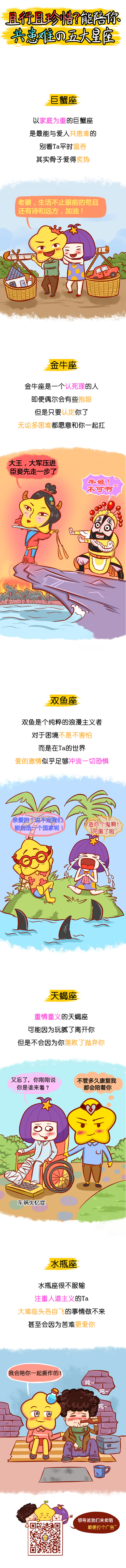 且行且珍惜？能陪你共患難的五大星座